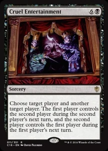 Cruel Entertainment - Heavy Play MTG Commander 2016 Edition - Picture 1 of 1