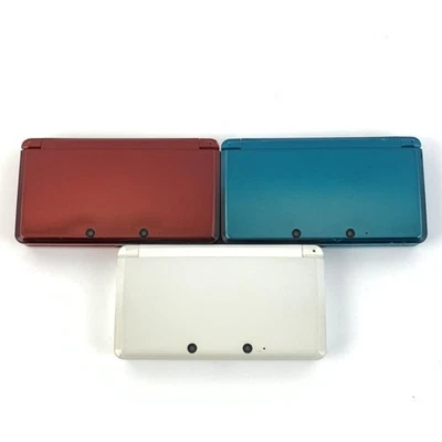 Nintendo 3DS Console CTR-001 JPN Lot of 3 Set For Parts Repair Japan 8879 UG - Image 1 of 4