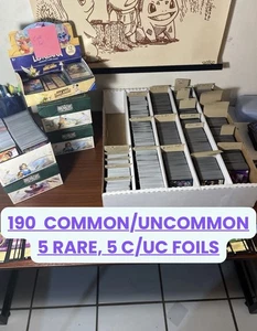 Disney Lorcana 200 Karten Bulk Lot - Gemischte Sets - 5 Folien - Max 4 von jedem - Bild 1 von 4