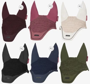 LeMieux Essence Acoustic Fly Hood Noise Reducing Crochet Veil Softshell Ear Net - Picture 1 of 23