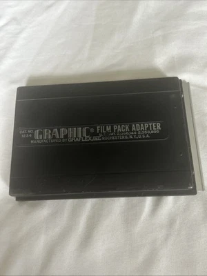 Graphic Film Pack Adapter 4x5 by Graflex cat no. 1234 - Image 1 of 4