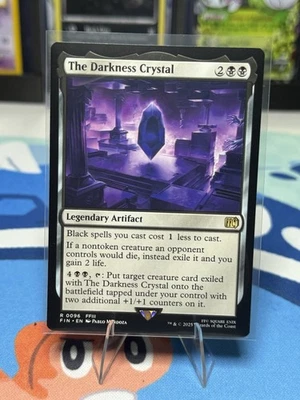 MTG The Darkness Crystal Normal NM FINAL FANTASY Magic 96 - Image 1 of 2
