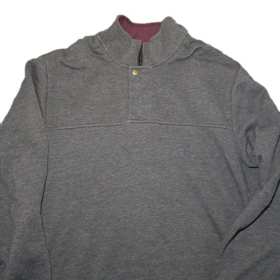 Orvis Men's Signature 1/4-Zip Fleece Pullover Sweatshirt Gray XL (615914) - Image 1 of 4