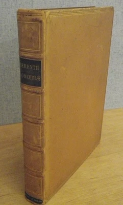 TERENCE COMEDIAE Fine Quarto CHISWICK PRESS 1854 Hayday FULL CALF Binding Ltd Ed - Image 1 of 4