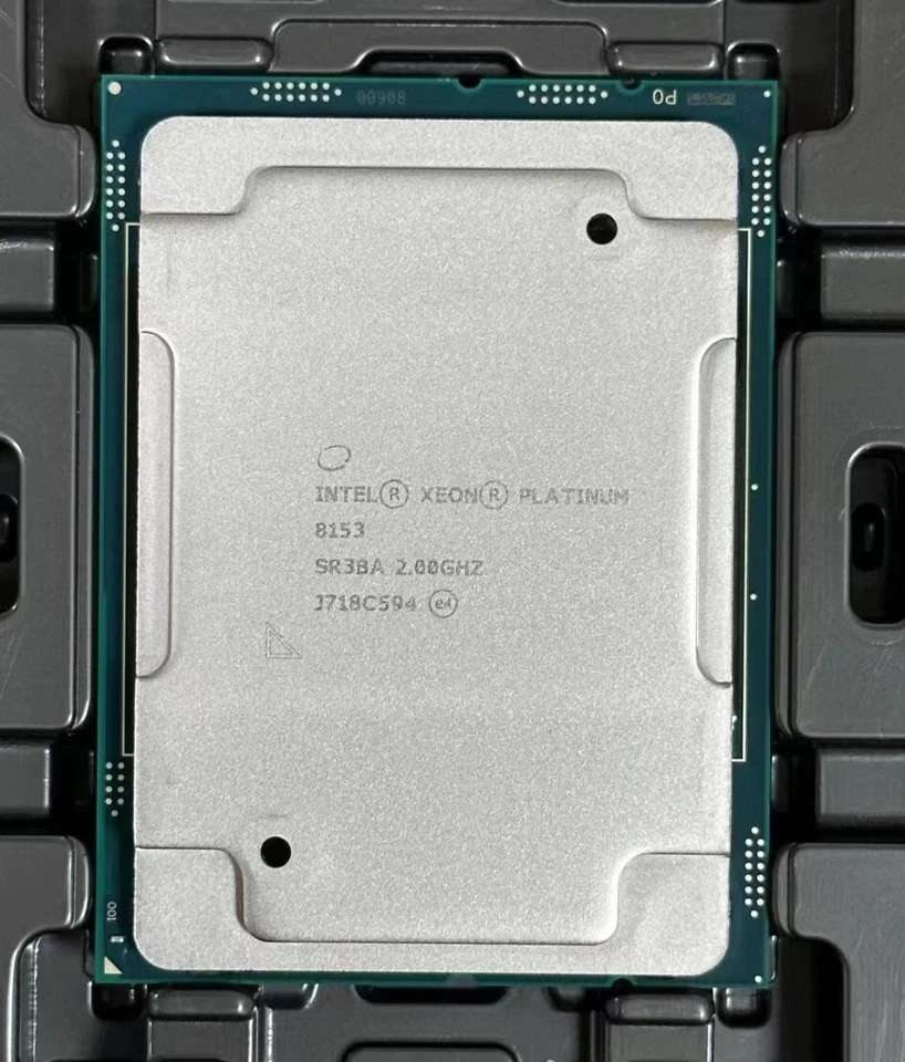 Intel Xeon Platinum 8153 2.00GHz 16-Core 32-Threads 125W LGA-3647 CPU Processor - Image 1 of 1