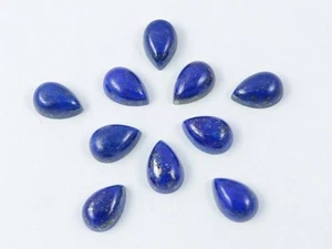 Natural Lapis Lazuli  Pear Cabochon 3x5mm to 20x25mm Loose Gemstone - Picture 1 of 3
