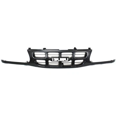 For 00-02 Rodeo & 2002 Rodeo Sport Front Grille Assembly (w/o Ironman Pkg) Black - Image 1 of 4