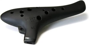 NIGHT Ocarina NIGHT by Noble Night Ocarina Plástico SC Negro Acabado de Goma 25 x 1 - Imagen 1 de 5