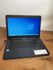ASUS L402N CELERON N3350 4GB 32GB SSD Windows 10 Faulty Battery **No Charger** - Picture 1 of 11