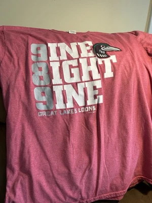 Camisa de béisbol Great Lakes Loons adulto XL Foto 1 de 2