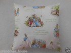 Peter Rabbit Cushion Cover White - 40x40cm - Perfect Handmade Gift!!