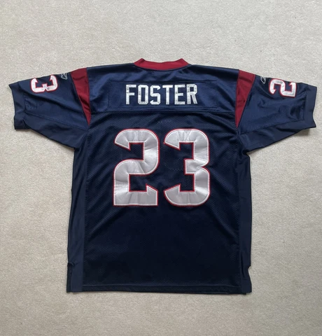 Arian Foster #23 Houston Texans Nike Blue Red Stitched Jersey Size 52 Cover