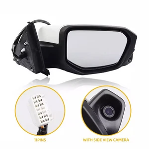 Passenger Side Door Mirror Assembly with Camera for Honda Civic 2016~21 Power - Picture 1 of 12