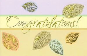 Nice CONGRATULATIONS Card, Warmest Wishes Special Day by Bella Greetings +✉ - Picture 1 of 5