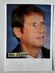 Udo Jürgens - Musik - original Autogramm - Größe 15 x 10 cm - Bild 1 von 1