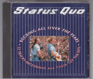 STATUS QUO - ROCKING ALL OVER THE YEARS - ALL THEIR TOP TEN HITS - © 1990 NM - Bild 1 von 3