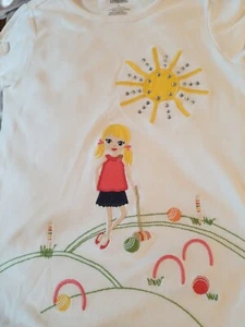 Gymboree Little girls Tshirts 2 shirts Size 4,5 both for $14.00 - Picture 1 of 5