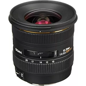 GEBRAUCHT Sigma EX Objektiv 10–20 mm f/4,0–5,6 HSM EX AF DC für Minolta/Sony KOSTENLOSER VERSAND - Bild 1 von 1