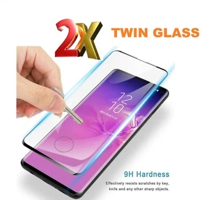 Samsung Galaxy S23 S10 S24 S22 S9 S8 Plus Ultra Tempered Glass Screen Protector - Picture 1 of 31