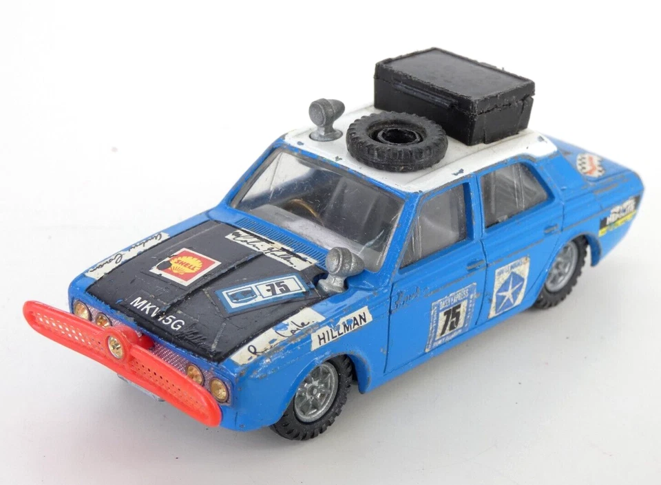 Coche de juguete Corgi 302 Hillman Hunter Londres Sydney World Rally RARO vintage diecast Foto 1 de 4