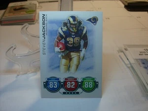 2010 Topps Attax  #97 - Steven Jackson - St. Louis Rams   10-442 - Picture 1 of 2