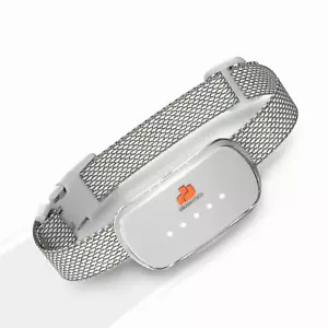 White Automatic Anti bark Dog Collar Intelligent Waterproof Barking Terminator - Picture 1 of 10