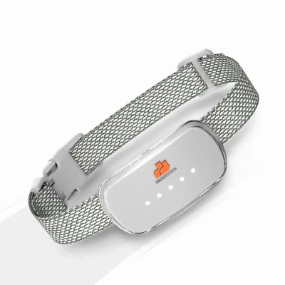 White Automatic Anti bark Dog Collar Intelligent Waterproof Barking Terminator