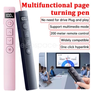 Wireless Presenter USB PPT Presentation Clicker Page Turning Pen Remote Control - Picture 1 of 25