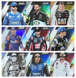2017 Panini Absolute Spectrum Silver Parallels /299 Rookies NASCAR Racing Foils