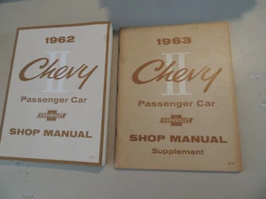 Chevrolet Chevy II 2 1962-1963 Repair Shop Service manual Werkstatthandbuch - Bild 1 von 11