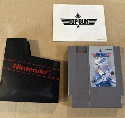 Top Gun for NES Nintendo Konami *Game and Manual* Tested Authentic Video Game - Image 1 of 4
