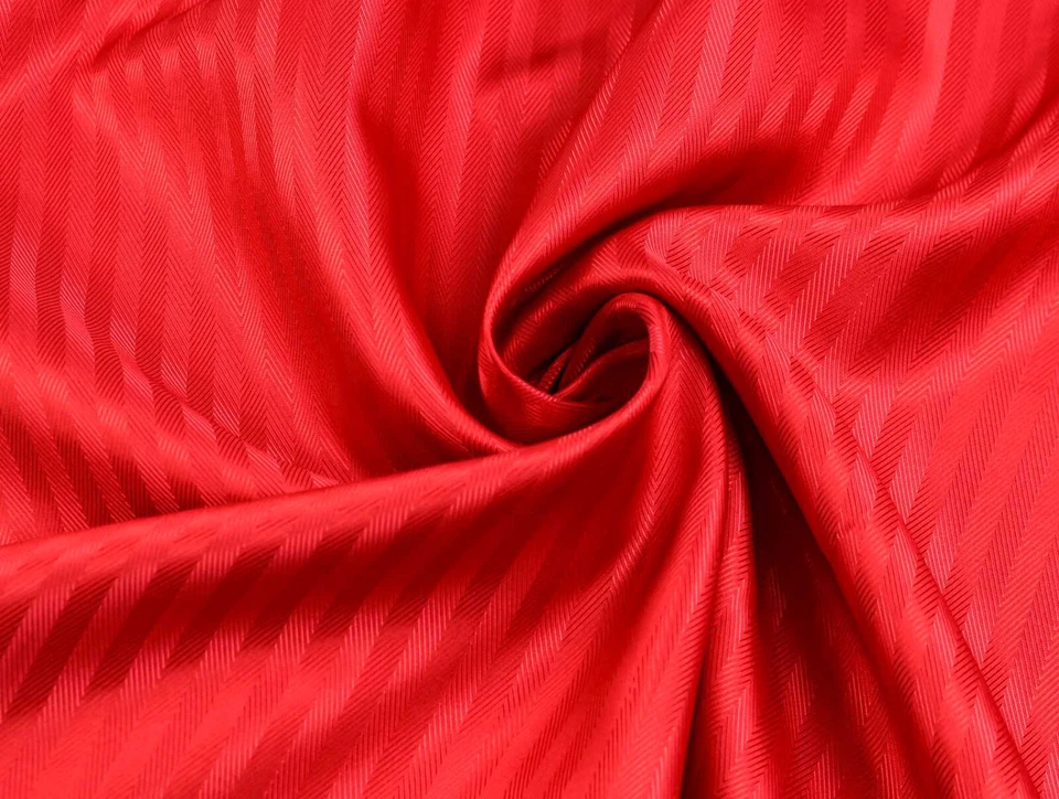 Acetat Viskosefutter Stoff Jacquard Futter STREIFEN CHEVRON ROT EUR 12,98/m - Bild 1 von 1