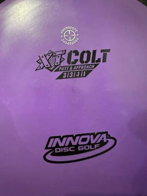 NEW Innova Colt XT Purple 2015 Putter Prototype Foil. 9.5/10. Never Thrown - Image 1 of 3