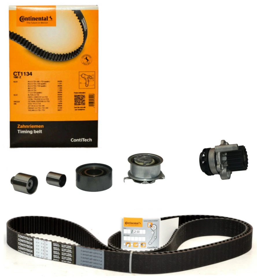 AKTION* Zahnriemen CT1134+R.+WP VW Passat 3C2 3C5 CC 357 AUDI A3 A4 A5 SEAT EXEO - Bild 1 von 1