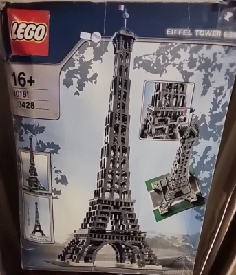 Lego 10181 EIFFEL TOWER Paris France Structure Rare Retired - Image 1 of 4