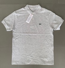 Lacoste Kids Pink Unisex Polo Size 14 Years