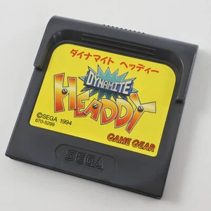 Game Gear DYNAMITE HEADDY Cartridge Only Sega 1096 gg - Picture 1 of 4