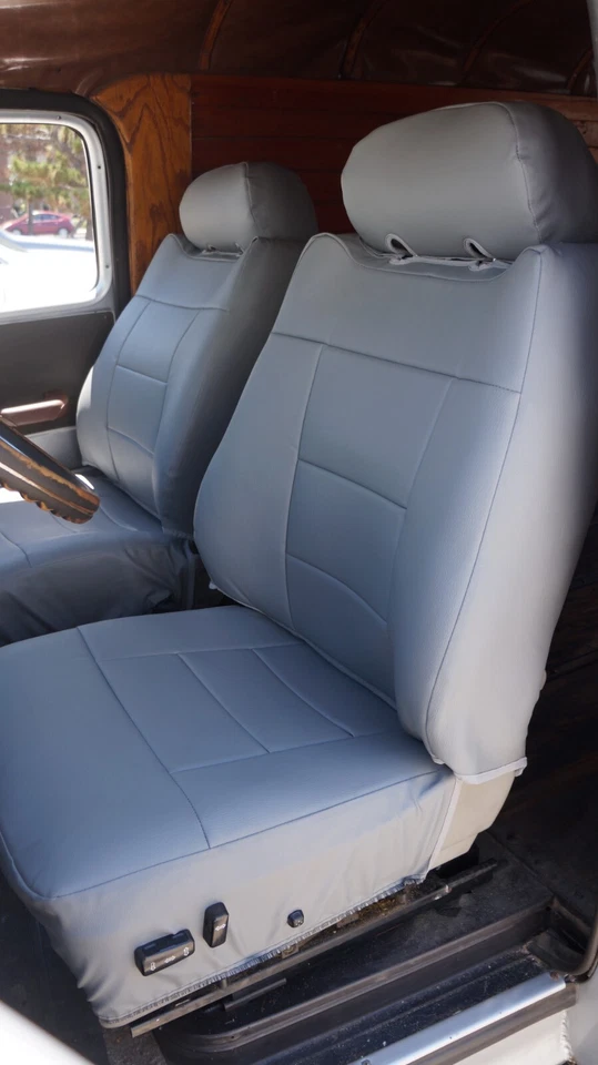 ДЛЯ CADILLAC ELDORADO 1992-02 S.КОЖА ИНДИВИДУАЛЬНЫЙ КРОЙ 2 ПЕРЕДНИХ СИДЕНЬЯ ЧЕХЛЫ 13 ЦВЕТОВ - Изображение 1 из 4