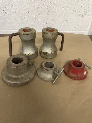 "Lote de 5 collares de barra York vintage 1""" Foto 1 de 4