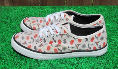 Isaac Mizrahi Talla 7.5 Halloween Off White AOP Zapatos de Espuma con Memoria Estampado Completo Foto 1 de 4