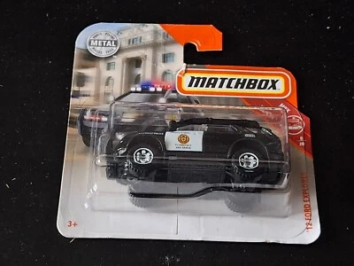 Matchbox Superfast '12 Ford Explorer schwarz "San Diego Police" OVP - Bild 1 von 2