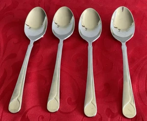 J.A. Henckels 18/10 stainless Provence lot of 4 teaspoons 6 1/2" EUC - Picture 1 of 4