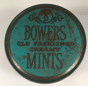 Bower’s Mints Candy Tin, Vintage - Picture 1 of 4