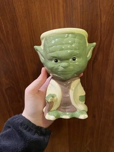 Star Wars Galerie Yoda Mug Coffee Cup Goblet 2012 Ceramic Collector's Jedi - Picture 1 of 4