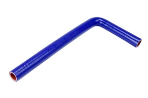 HPS 3/8" ID 90 Degree 4-ply Silicone Elbow Coupler Hose 5" and 36" Length Blue - Picture 1 of 2