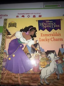 Golden Disney's the Hunchback of Notre Dame: Esmeralda's Lucky Charm PB 1996 'A' - Picture 1 of 5
