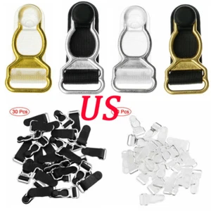 30Pc Corset Belt Clip Leg Garter Clasp Suspender End Hook Stockings Straps Clasp - Picture 1 of 29