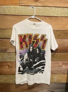 Auténtica Camisa Vintage Kiss Revenge Tour - Estrellas de Pantalla Puntada Única - M - Imagen 1 de 7