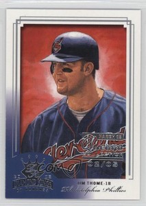 2003 Donruss Diamond Kings Chicago Collection /5 Jim Thome #24 HOF