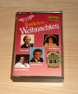 Musik Kassette MC - Festliches Weihnachten - Schlager Weihnachtslieder - Picture 1 of 2